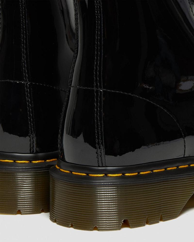 Dr Martens 1460 Bex Patent Lær Snørestøvletter Herre Svarte | Norge 305ZUT